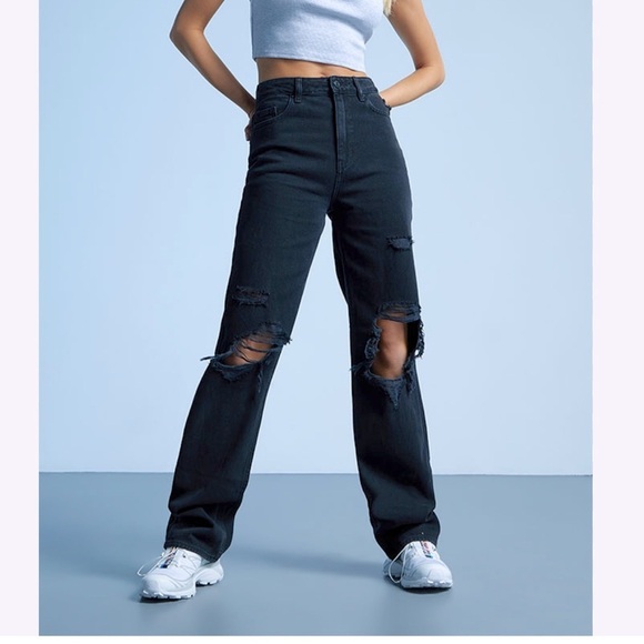PACSUN high waisted dad jean 29 - Picture 6 of 7